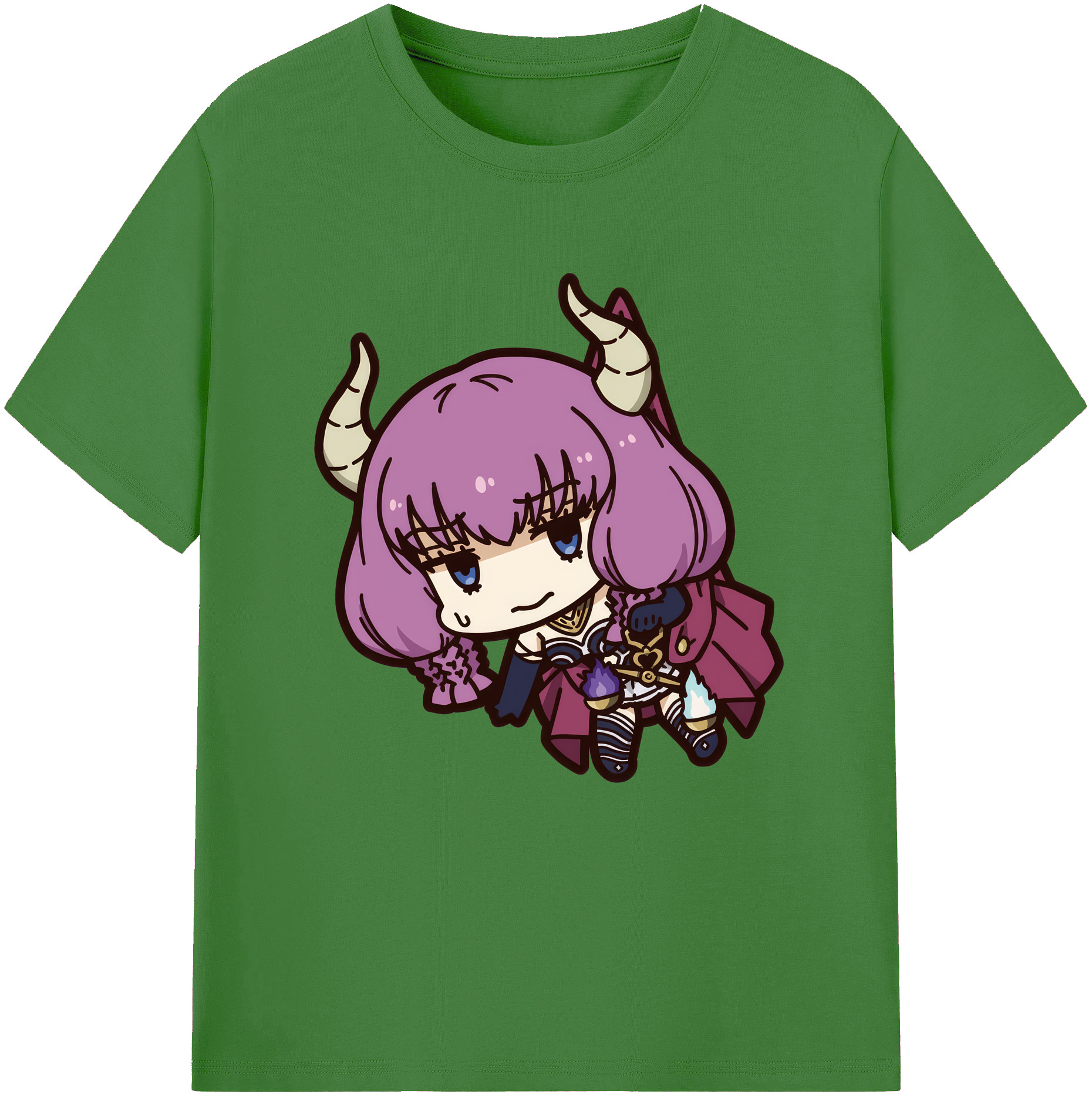 （画像用） 葬送のフリーレン Frieren レディースカジュアルプリントTシャツ（綿100％）